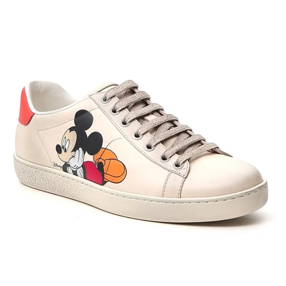 Gucci X Disney Mickey Mouse Ace Sneakers - Picture 1 of 16